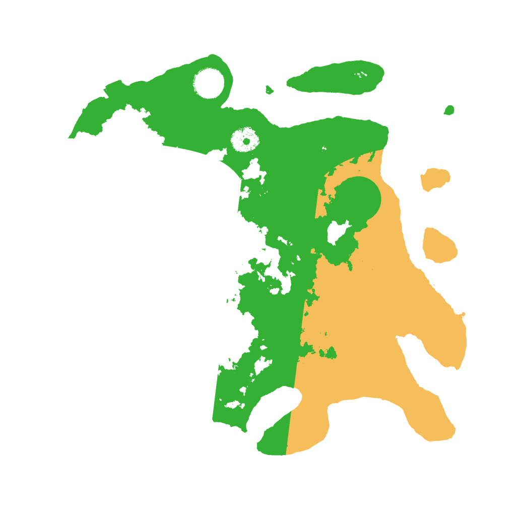 Biome Rust Map: Procedural Map, Size: 3000, Seed: 1541708147