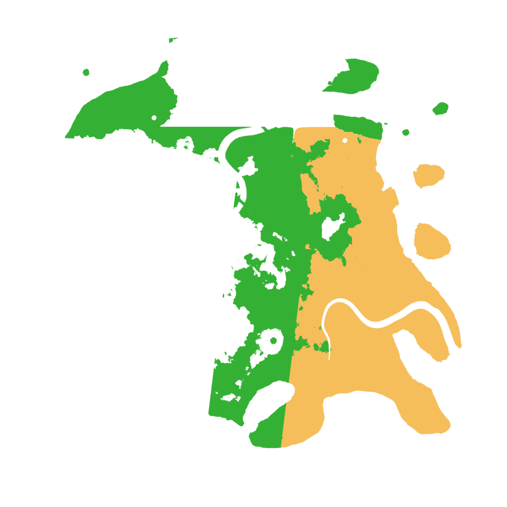 Biome Rust Map: Procedural Map, Size: 3000, Seed: 1541708147