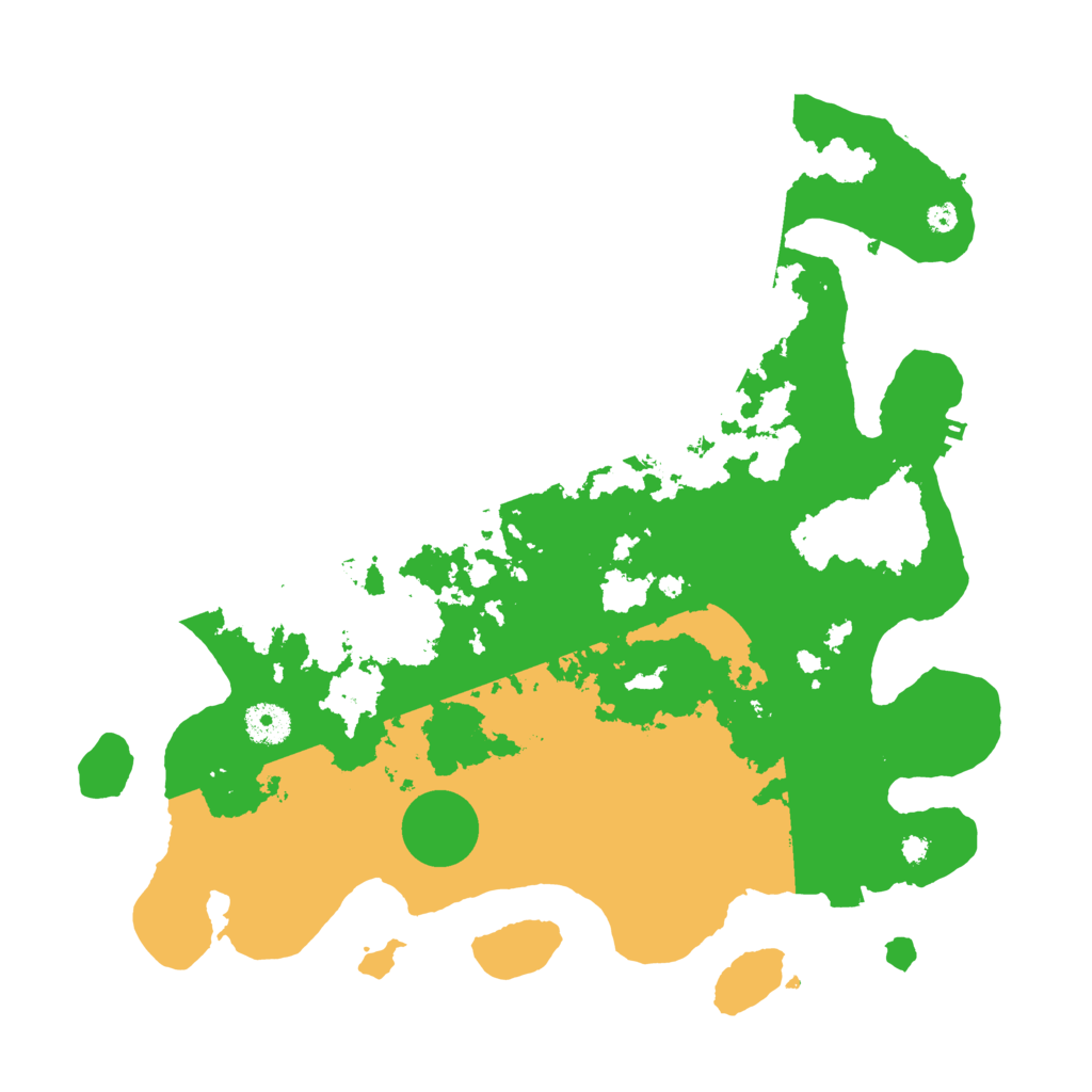 Biome Rust Map: Procedural Map, Size: 3750, Seed: 94266769