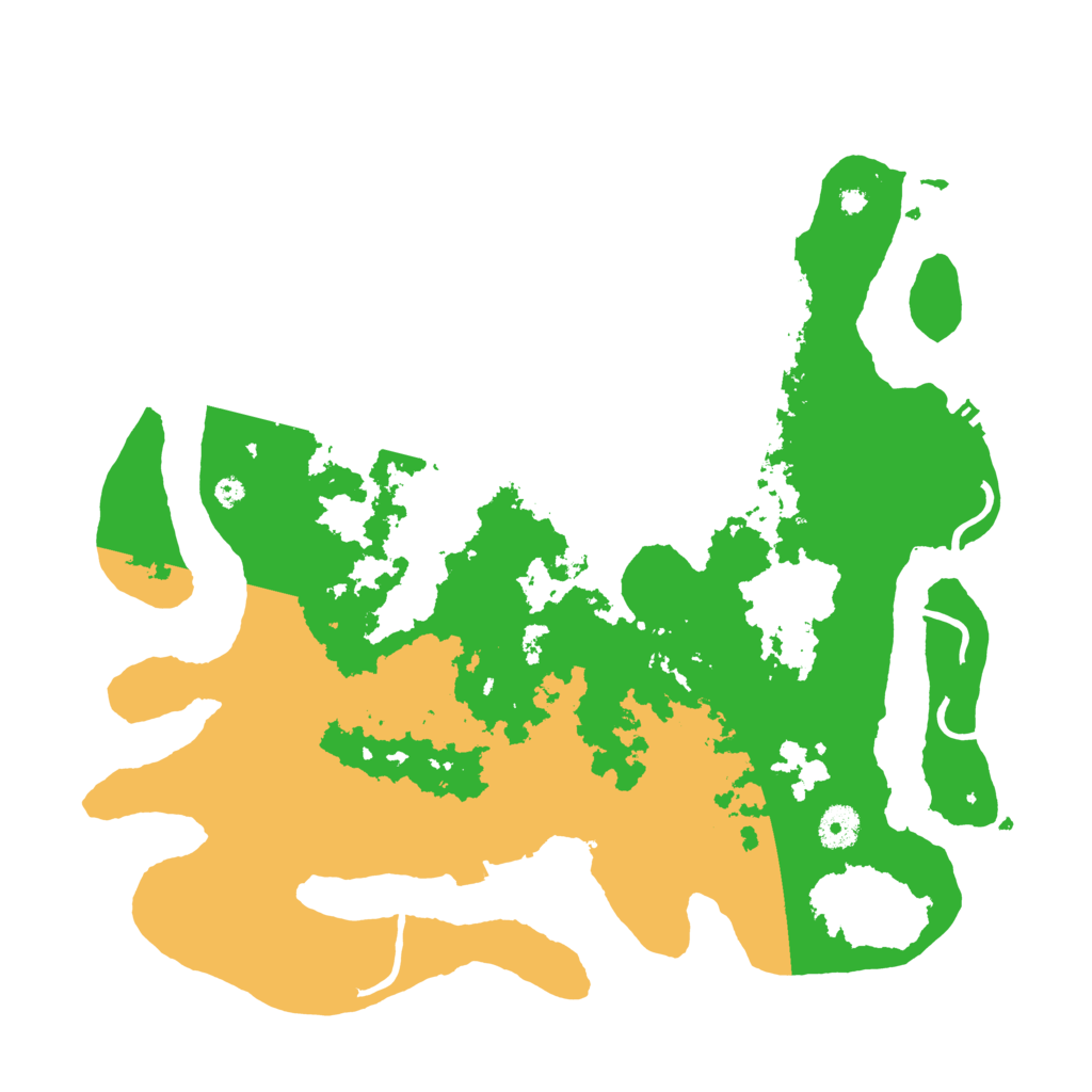 Biome Rust Map: Procedural Map, Size: 3850, Seed: 63535755