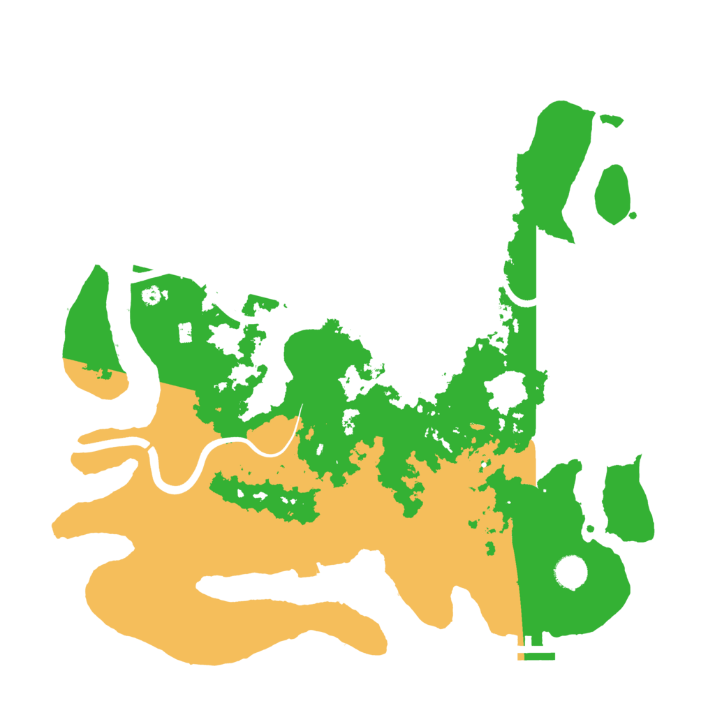 Biome Rust Map: Procedural Map, Size: 3850, Seed: 63535755