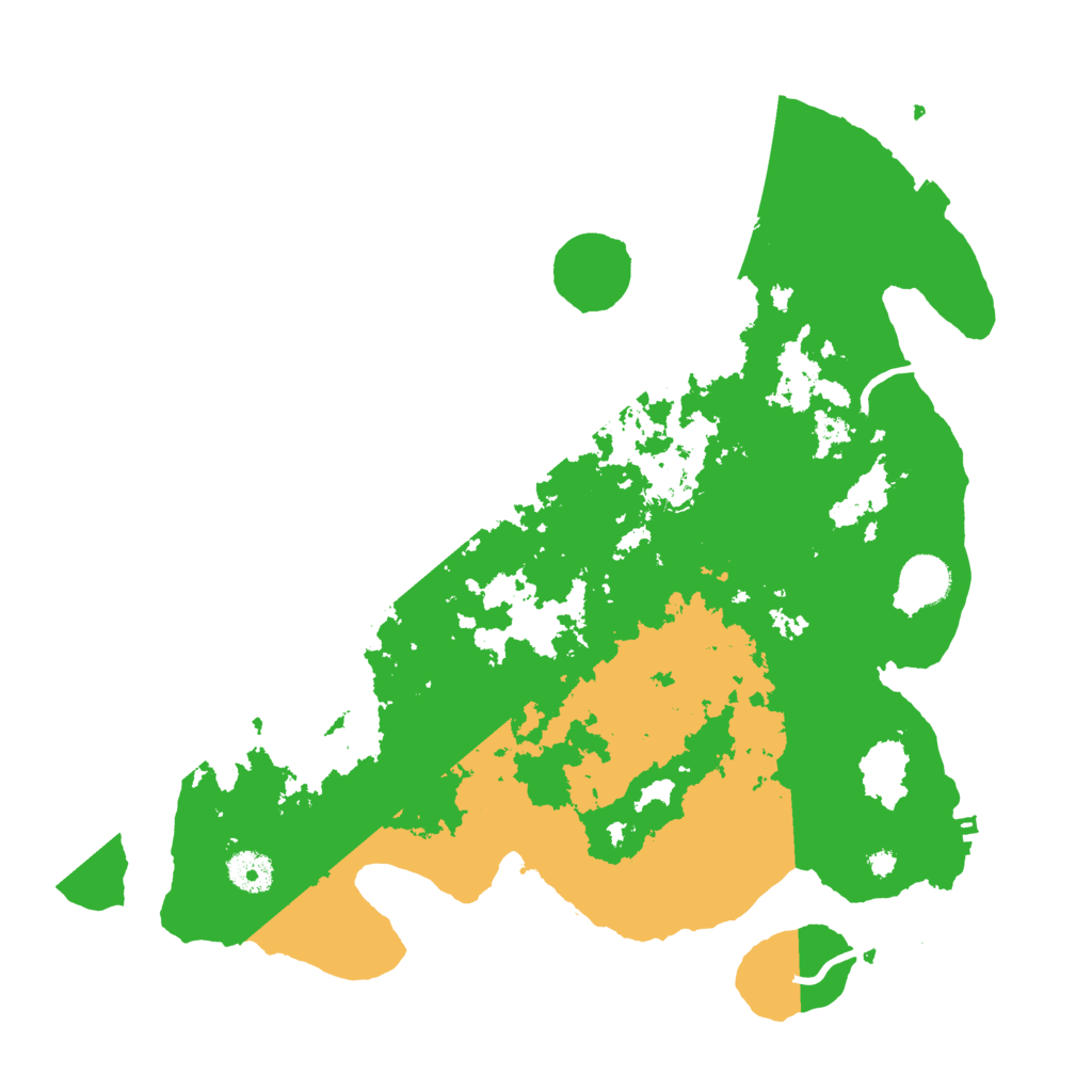 Biome Rust Map: Procedural Map, Size: 3800, Seed: 82961336