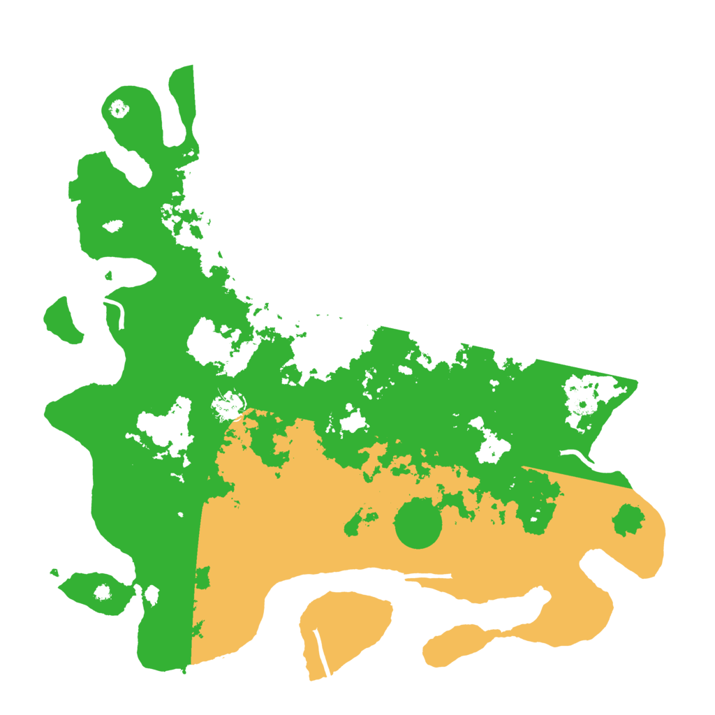 Biome Rust Map: Procedural Map, Size: 4100, Seed: 86535041