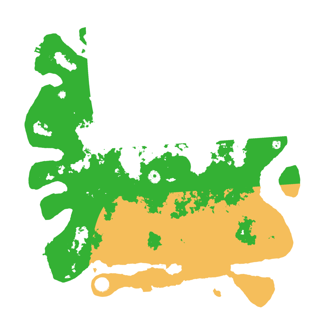 Biome Rust Map: Procedural Map, Size: 3950, Seed: 43079230