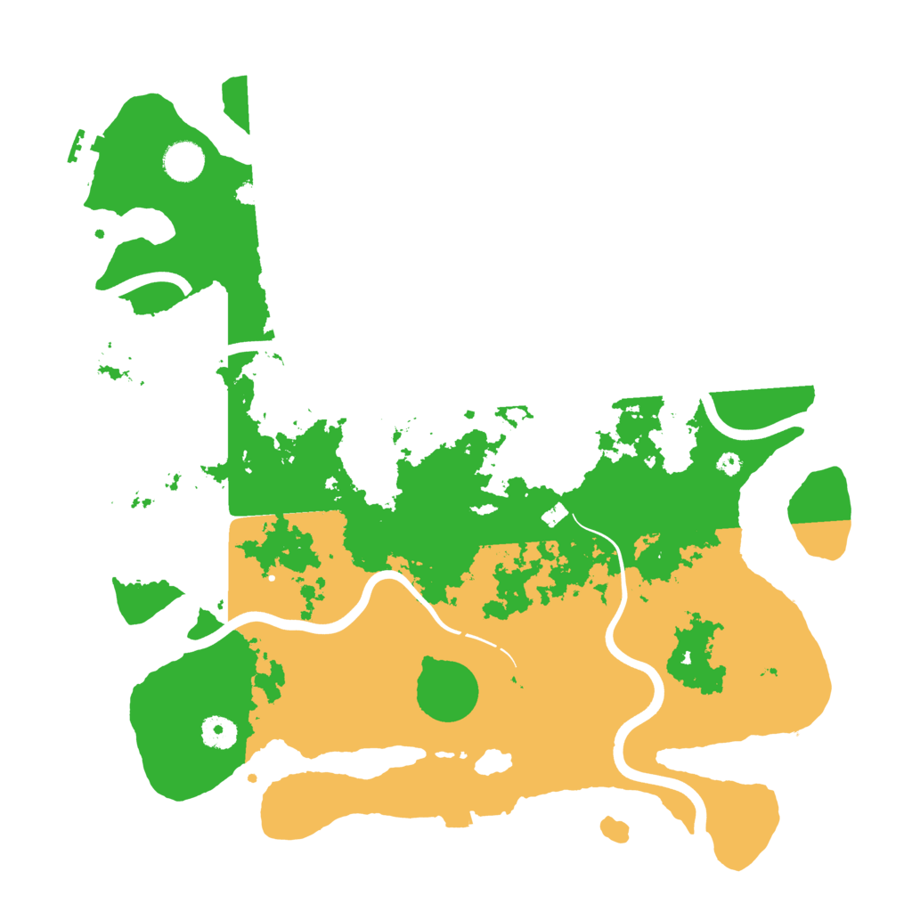 Biome Rust Map: Procedural Map, Size: 3950, Seed: 43079230