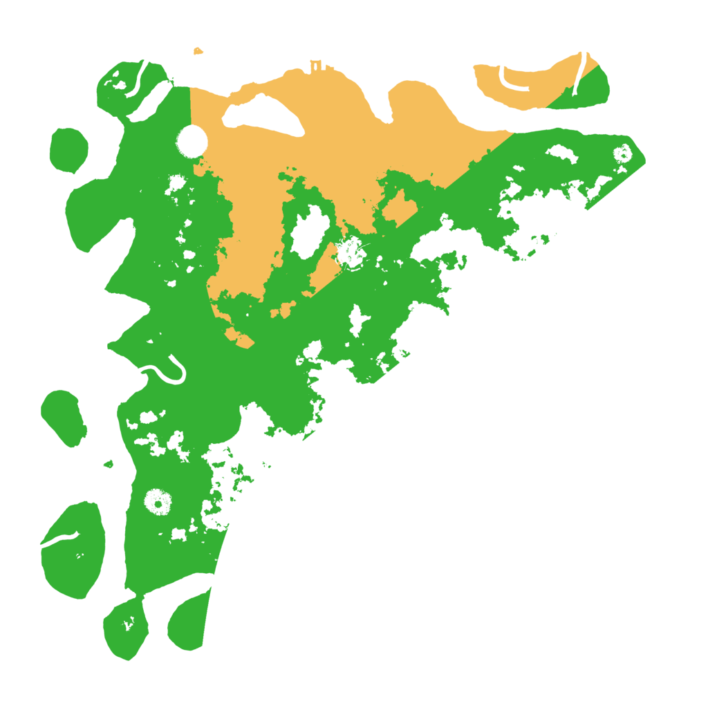 Biome Rust Map: Procedural Map, Size: 4000, Seed: 80250166