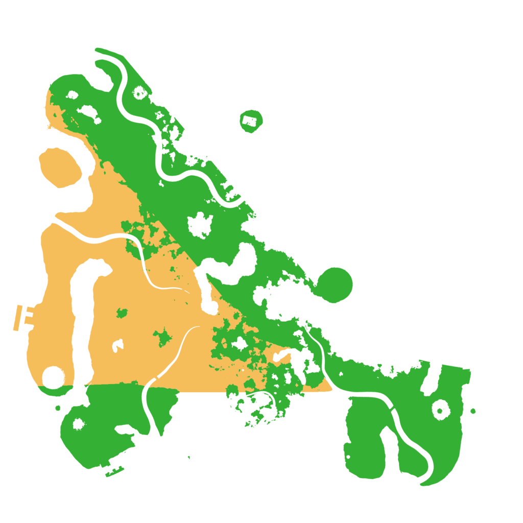 Biome Rust Map: Procedural Map, Size: 4100, Seed: 60889975