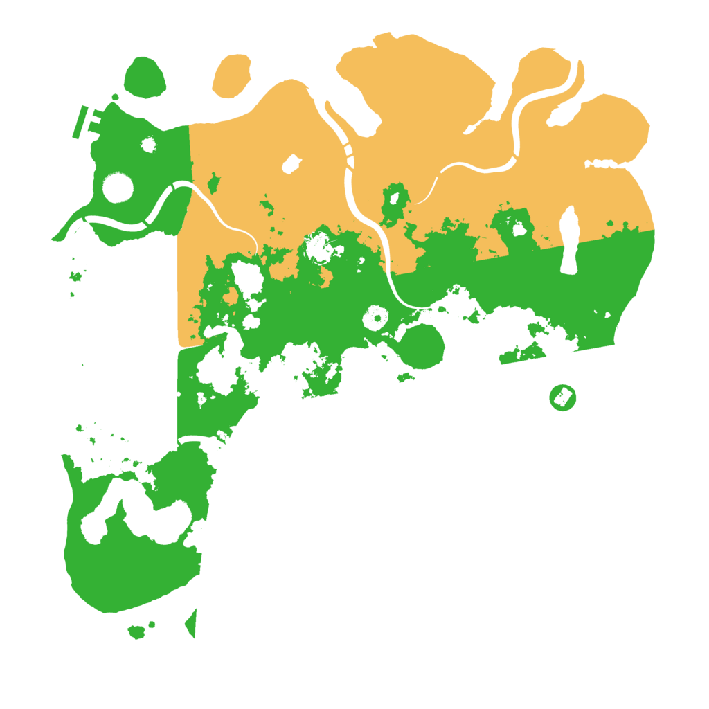 Biome Rust Map: Procedural Map, Size: 4250, Seed: 23508814