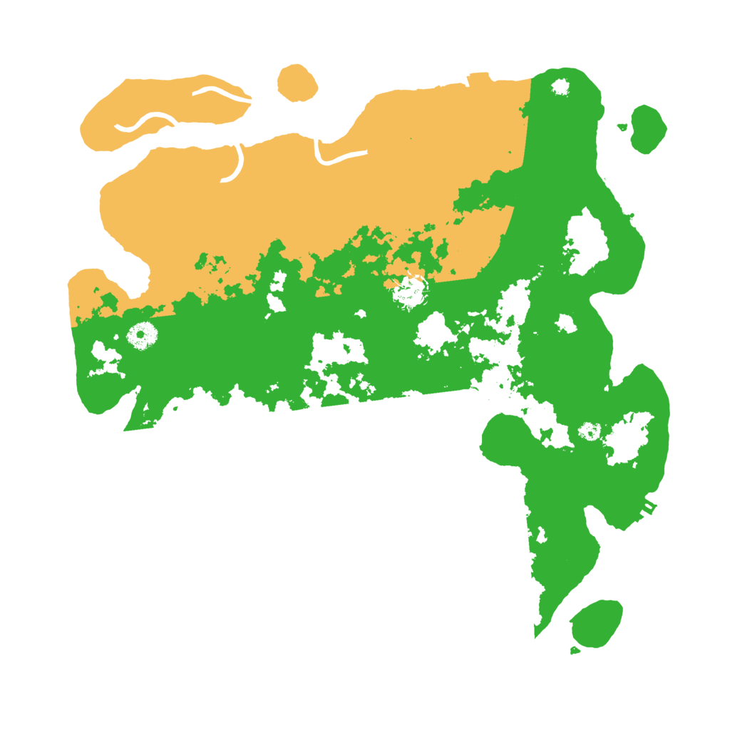 Biome Rust Map: Procedural Map, Size: 3850, Seed: 96659300
