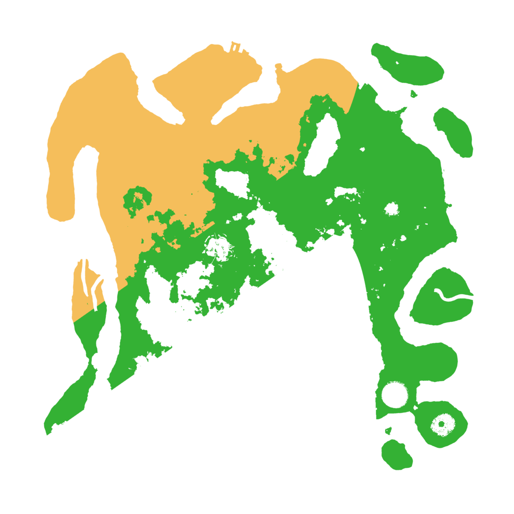 Biome Rust Map: Procedural Map, Size: 3450, Seed: 58685094