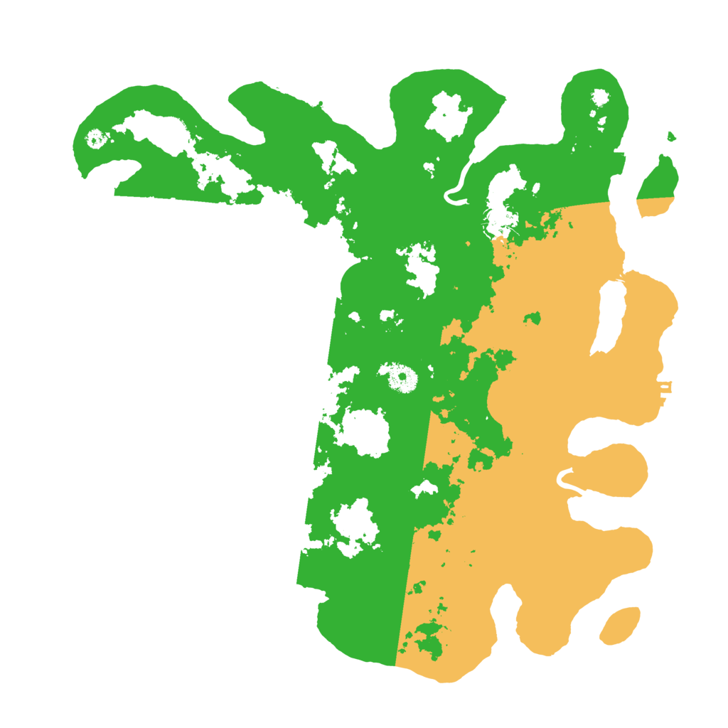 Biome Rust Map: Procedural Map, Size: 3800, Seed: 34170481