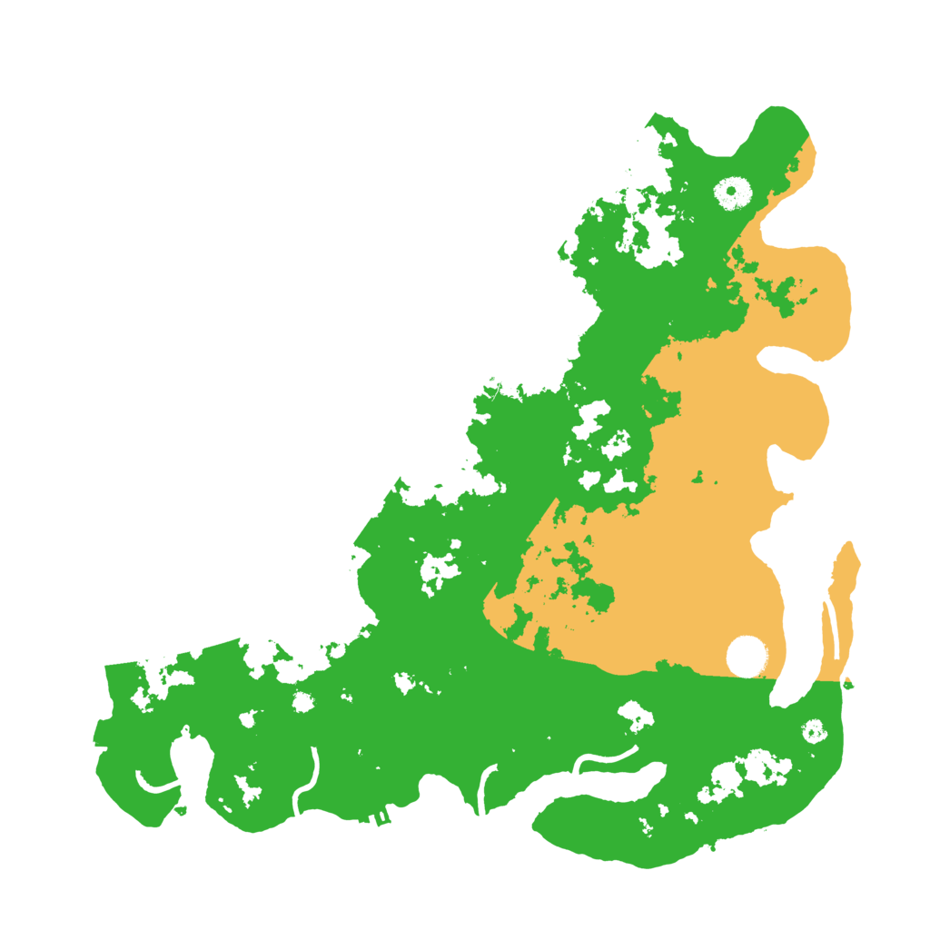 Biome Rust Map: Procedural Map, Size: 4000, Seed: 778866165