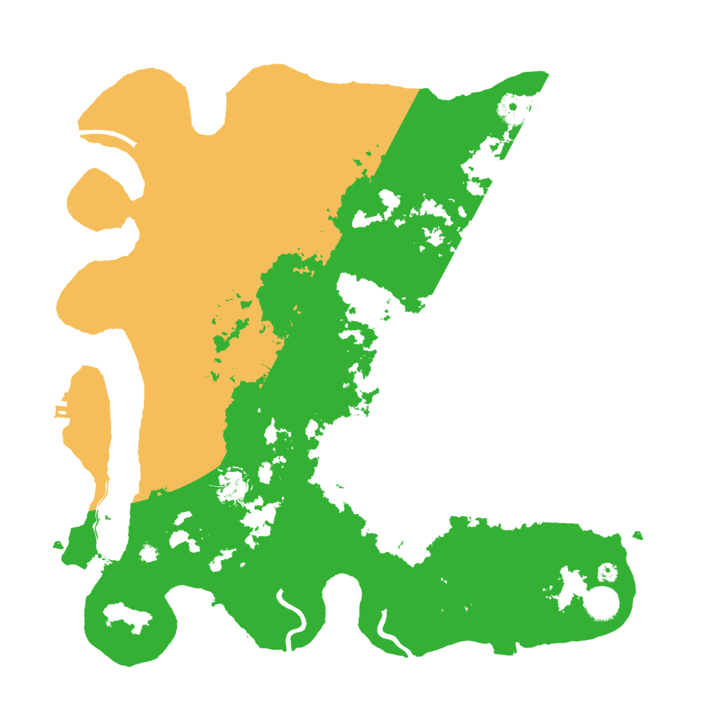 Biome Rust Map: Procedural Map, Size: 3650, Seed: 90334273