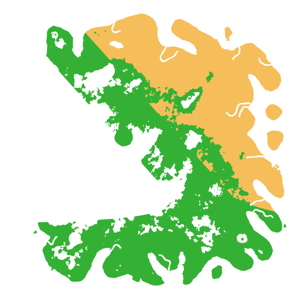 Biome Rust Map: Procedural Map, Size: 4500, Seed: 628914523