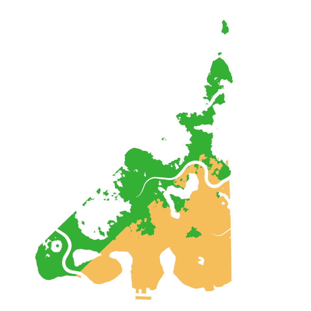 Biome Rust Map: Procedural Map, Size: 4000, Seed: 1152519997