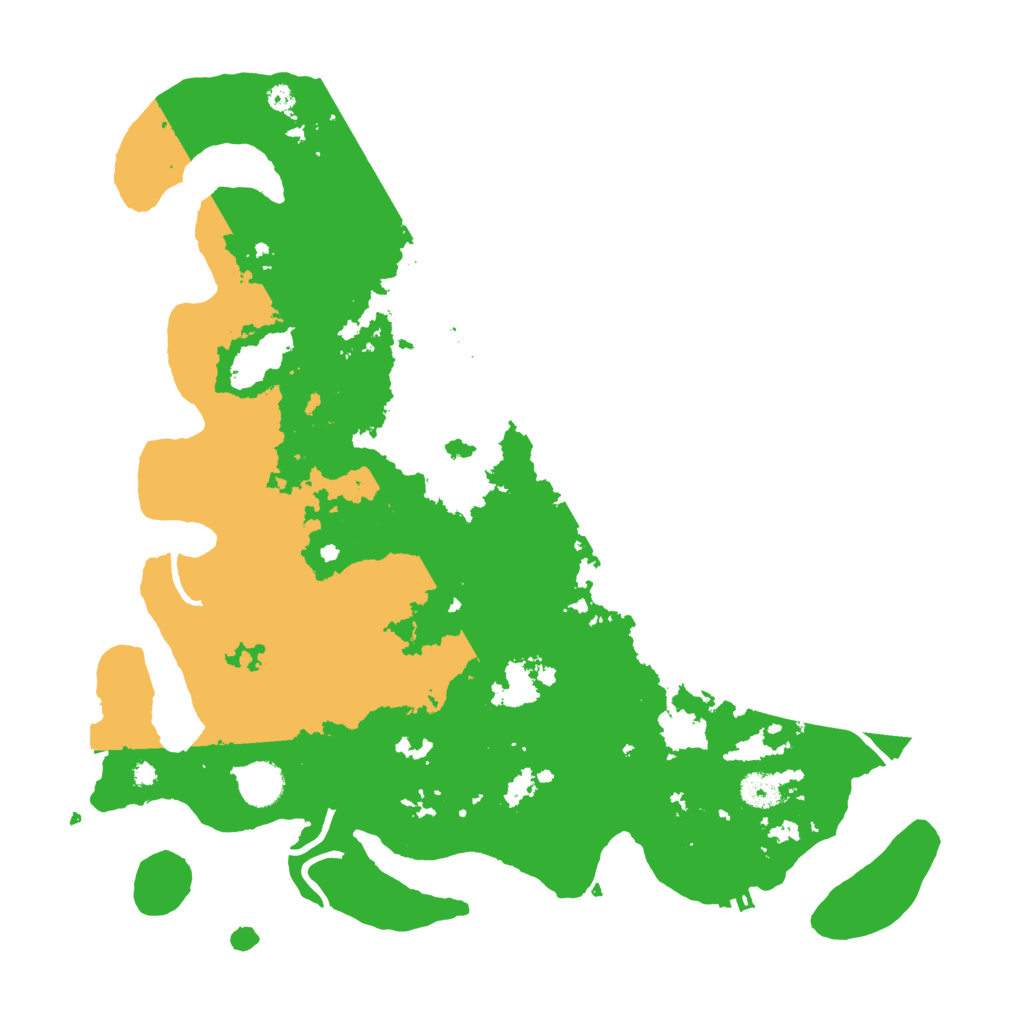 Biome Rust Map: Procedural Map, Size: 4000, Seed: 2024689611
