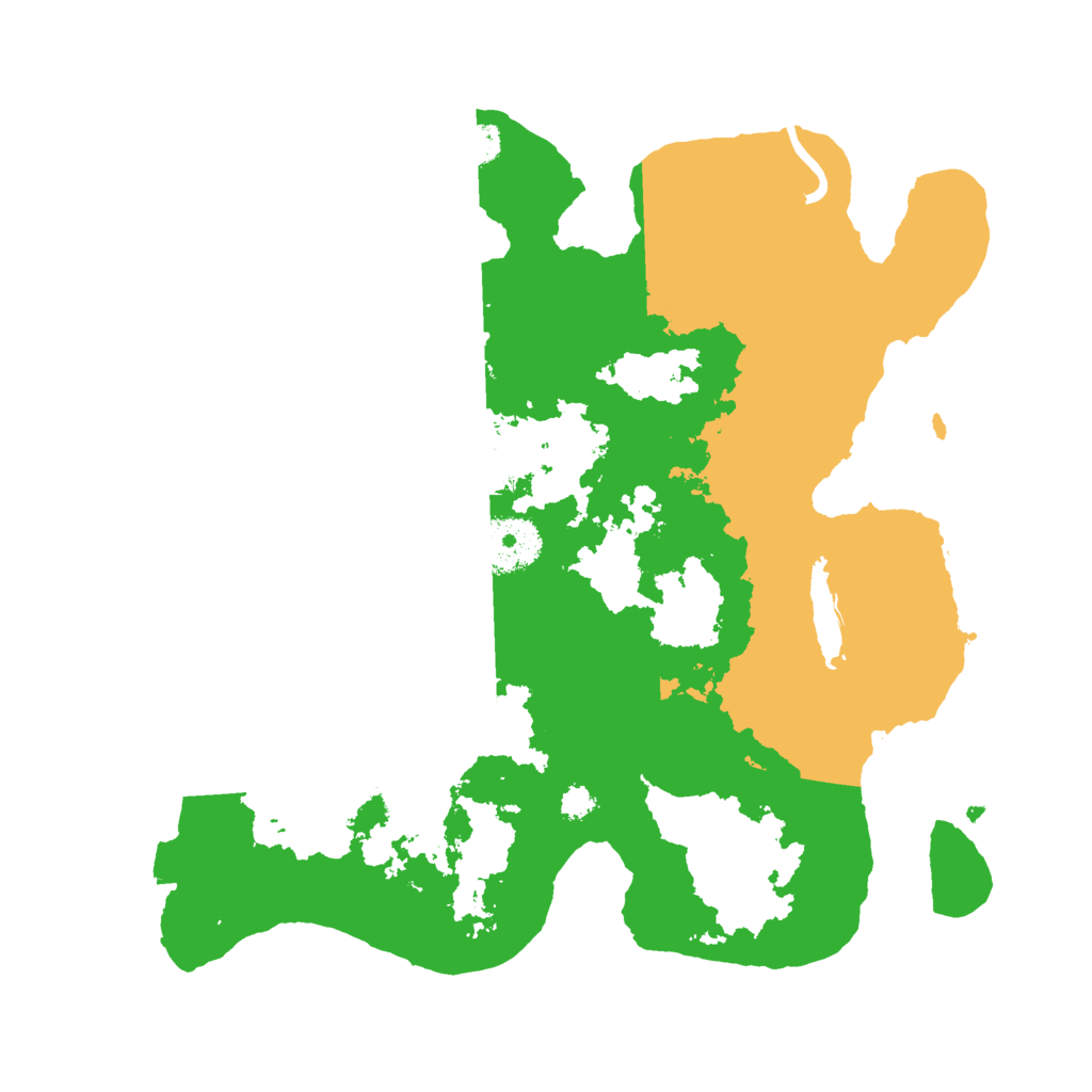 Biome Rust Map: Procedural Map, Size: 3000, Seed: 97202866