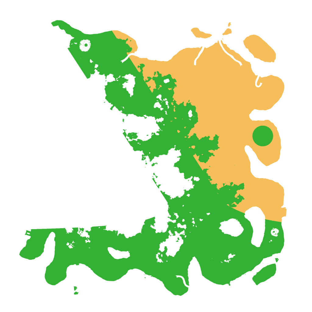 Biome Rust Map: Procedural Map, Size: 4000, Seed: 270815204