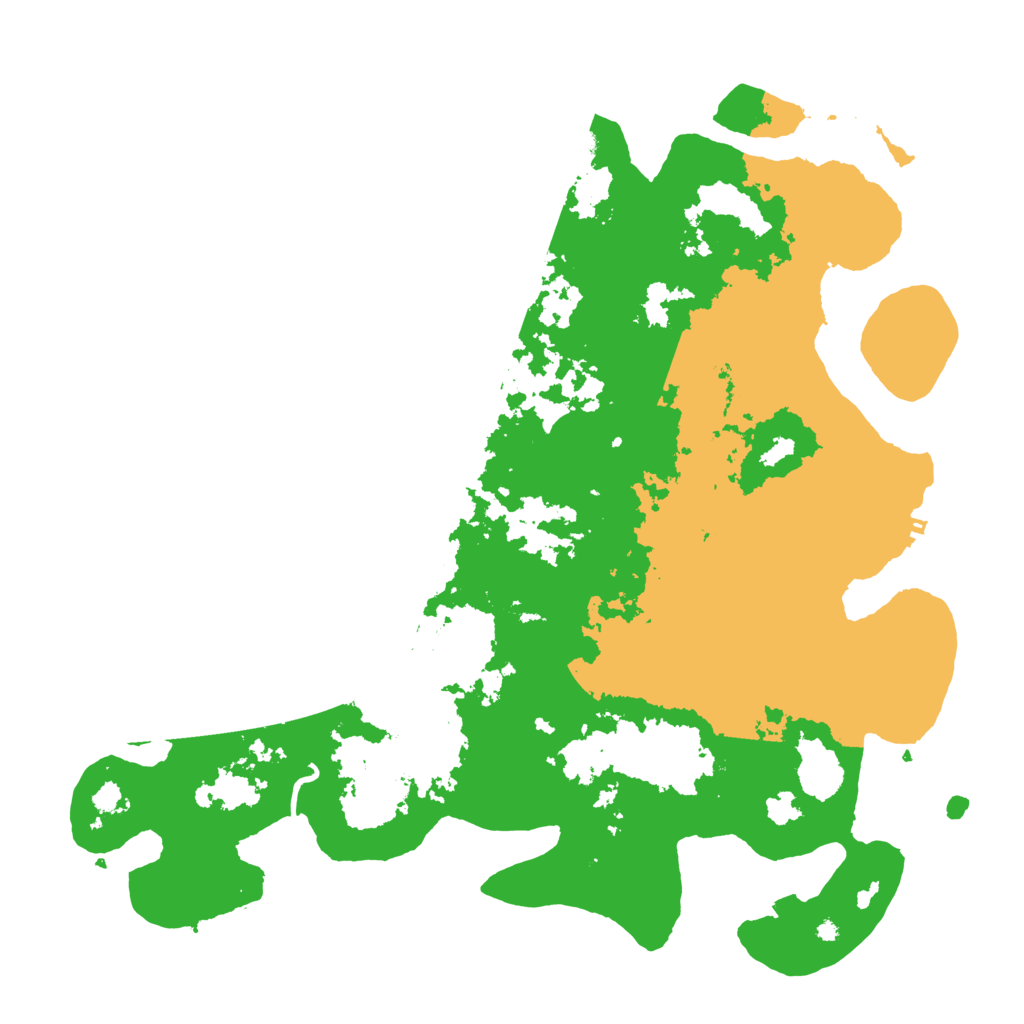 Biome Rust Map: Procedural Map, Size: 4500, Seed: 532606889