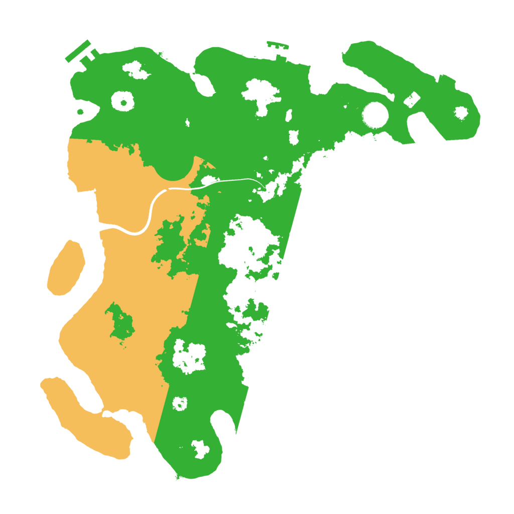 Biome Rust Map: Procedural Map, Size: 3500, Seed: 1060188977