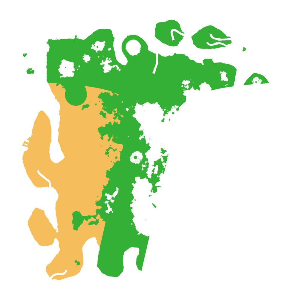 Biome Rust Map: Procedural Map, Size: 3700, Seed: 74193659