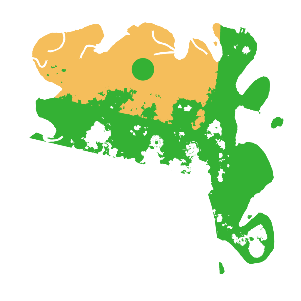 Biome Rust Map: Procedural Map, Size: 3550, Seed: 41032782