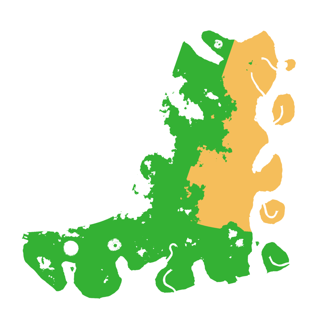 Biome Rust Map: Procedural Map, Size: 3800, Seed: 76069824
