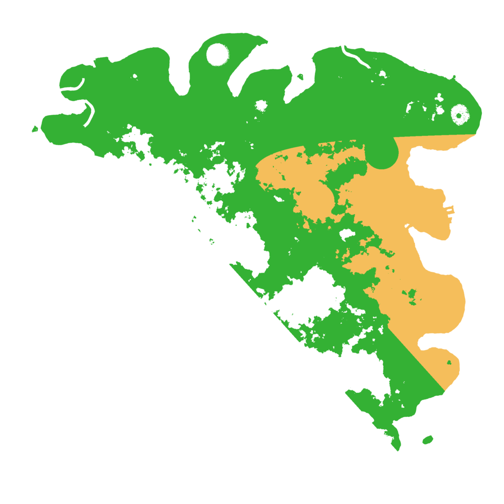 Biome Rust Map: Procedural Map, Size: 3950, Seed: 60341284