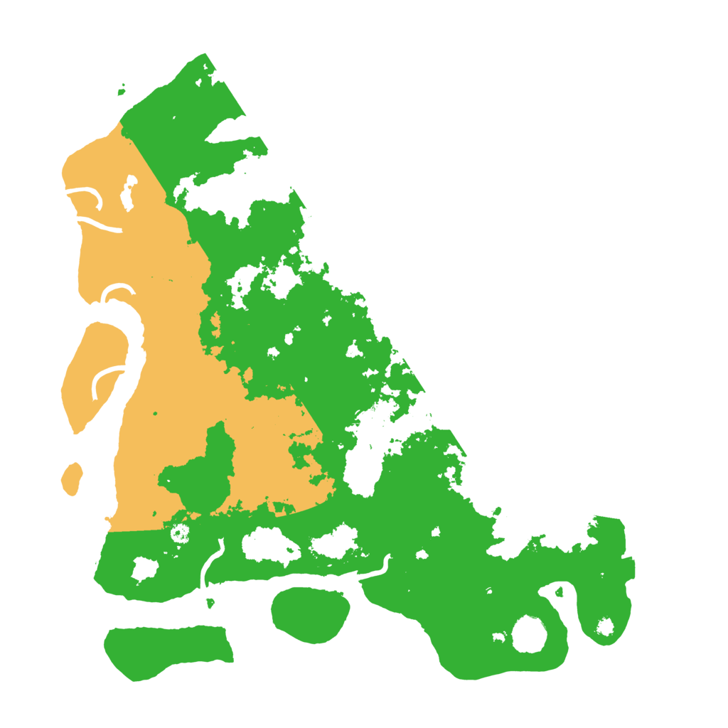 Biome Rust Map: Procedural Map, Size: 3800, Seed: 94404232