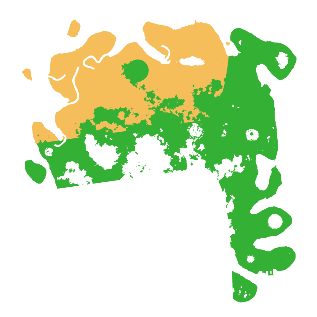 Biome Rust Map: Procedural Map, Size: 3850, Seed: 70531070