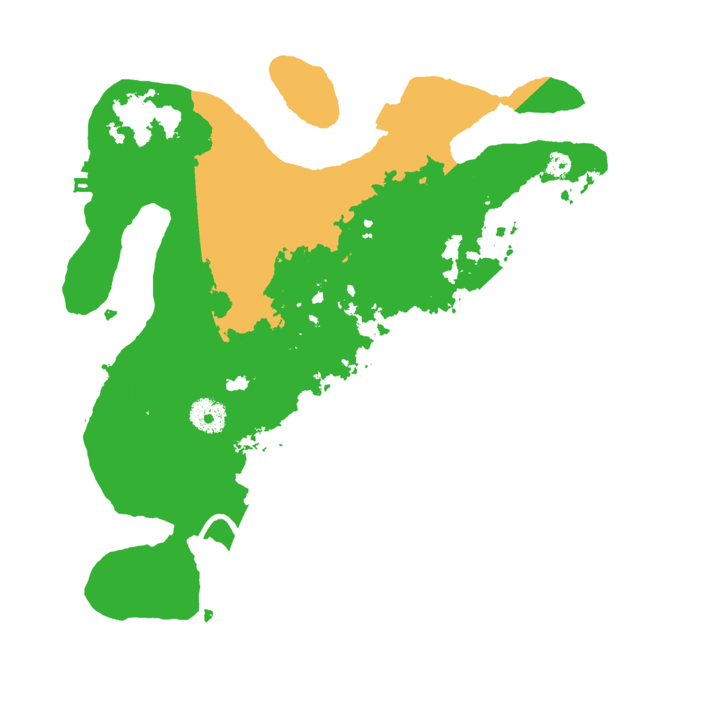 Biome Rust Map: Procedural Map, Size: 3000, Seed: 4481