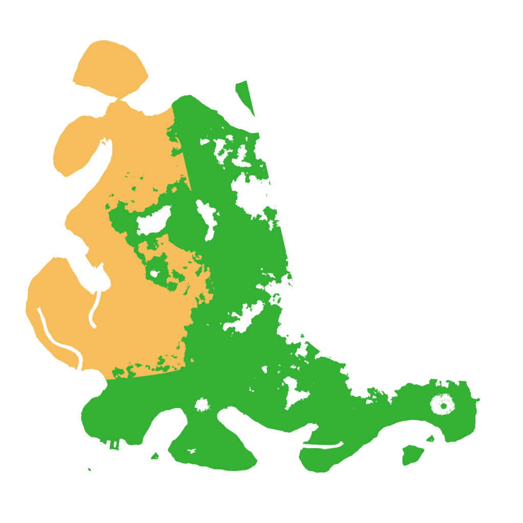 Biome Rust Map: Procedural Map, Size: 3500, Seed: 783285300