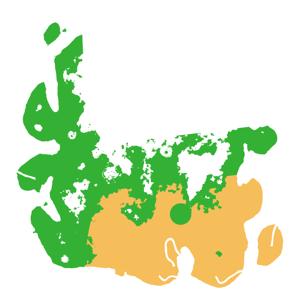 Biome Rust Map: Procedural Map, Size: 3800, Seed: 44558158