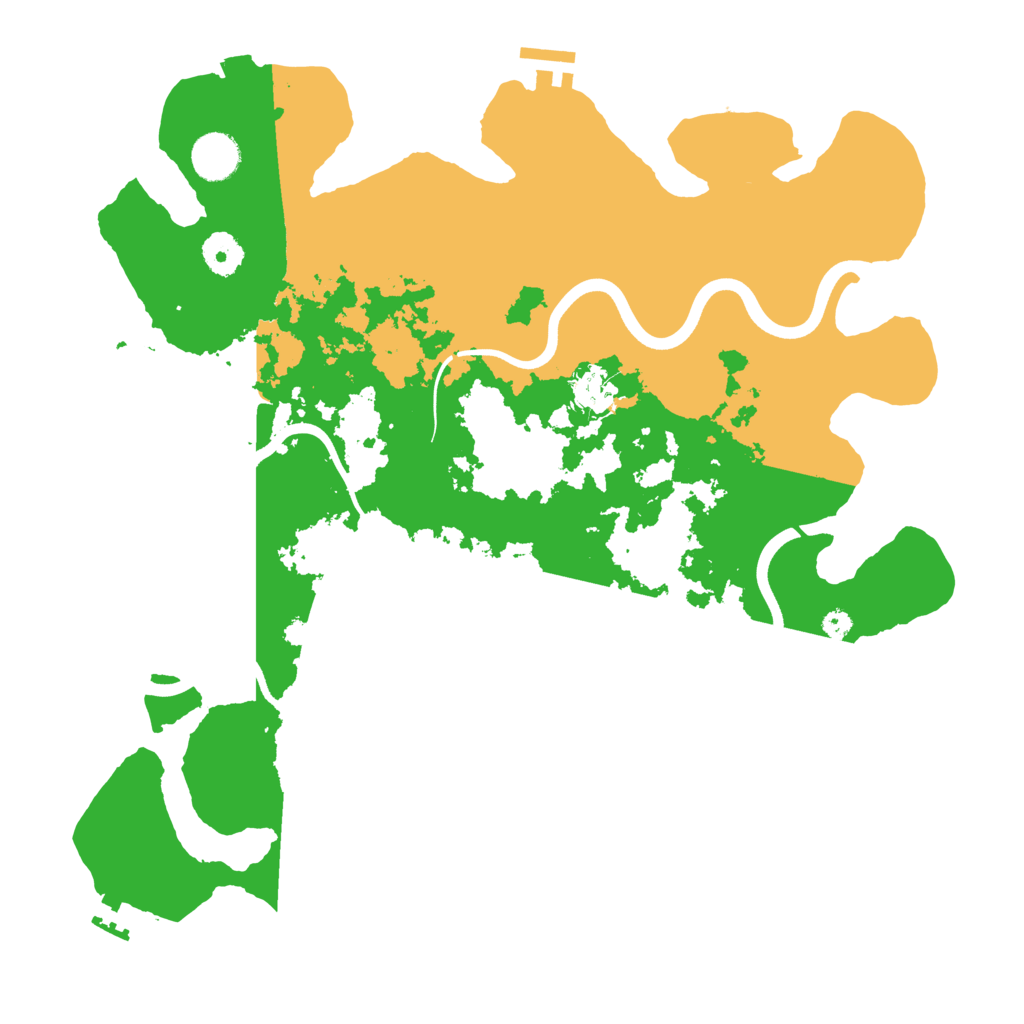 Biome Rust Map: Procedural Map, Size: 3750, Seed: 30900264