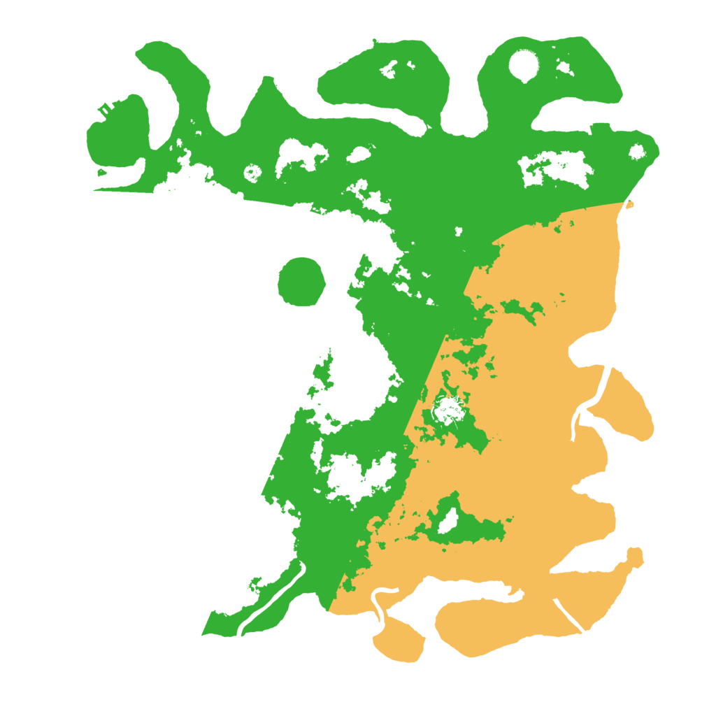 Biome Rust Map: Procedural Map, Size: 4200, Seed: 1621578844