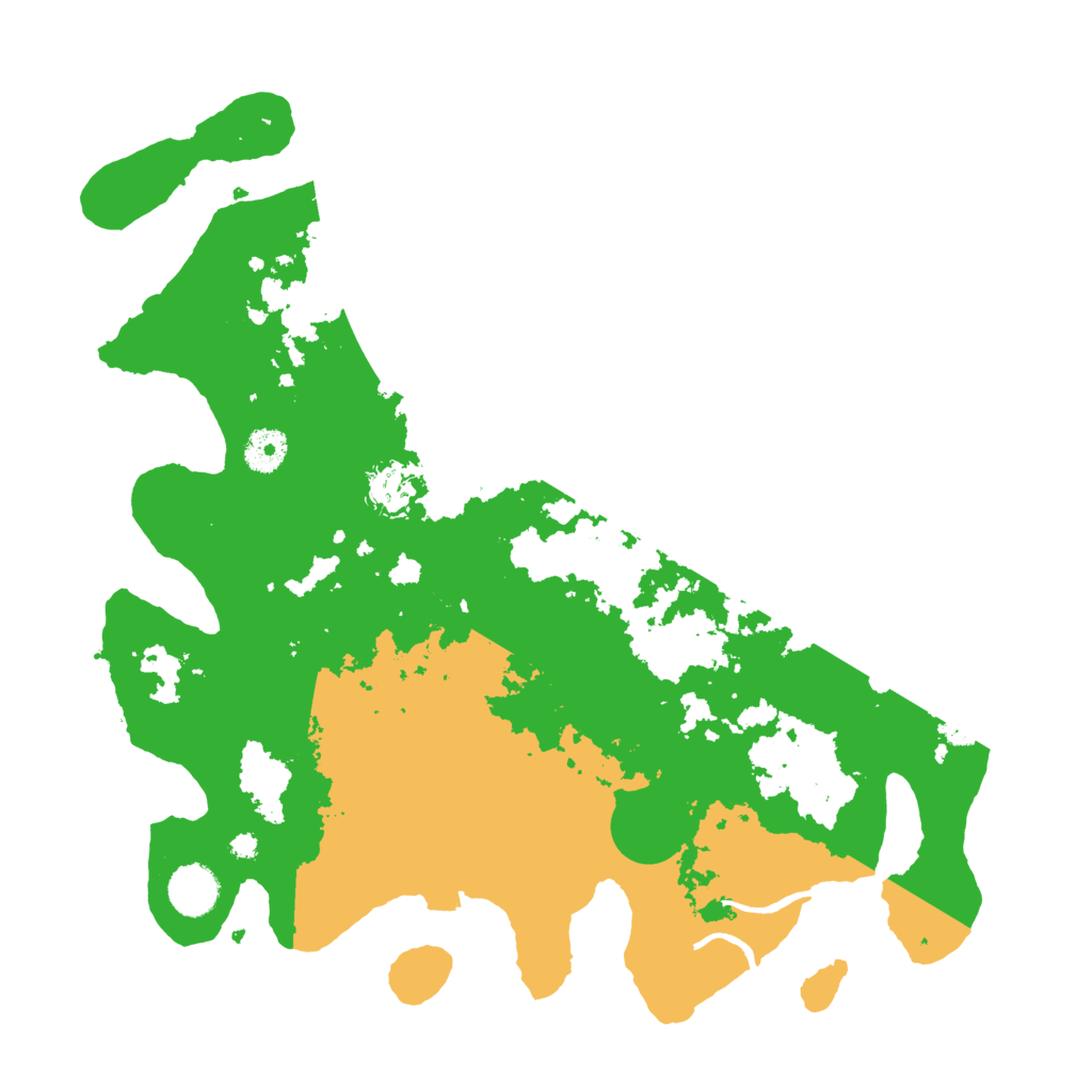 Biome Rust Map: Procedural Map, Size: 3800, Seed: 16100318