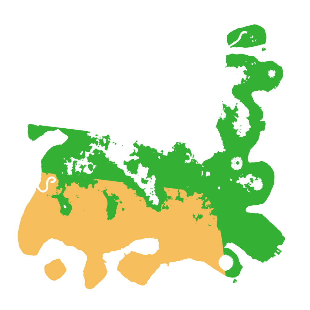 Biome Rust Map: Procedural Map, Size: 3750, Seed: 121212