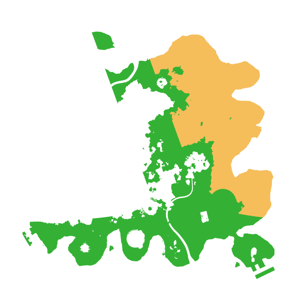 Biome Rust Map: Procedural Map, Size: 3000, Seed: 781387875