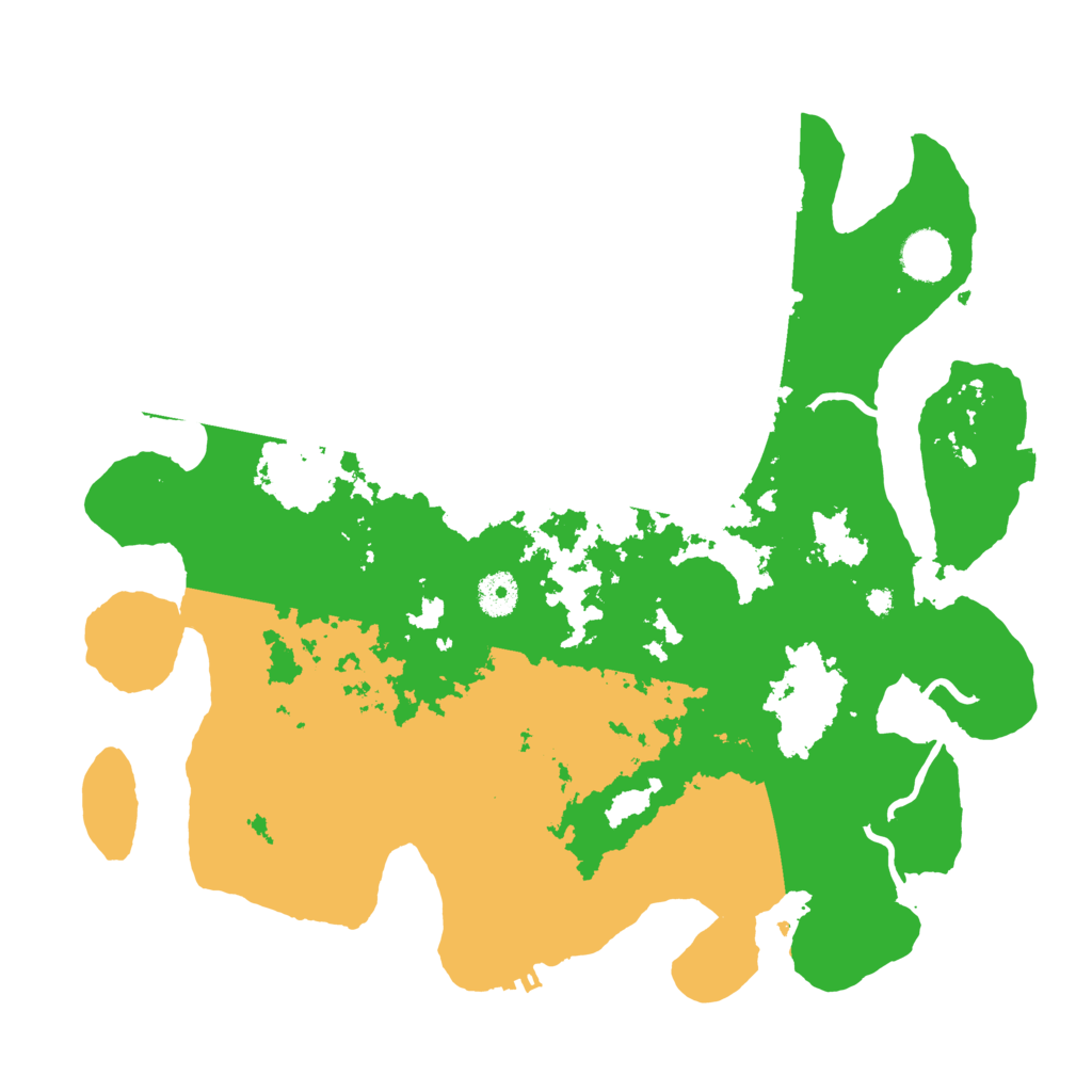 Biome Rust Map: Procedural Map, Size: 3850, Seed: 6652101