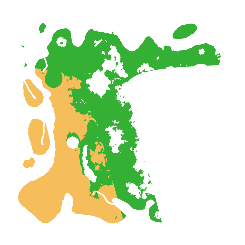Biome Rust Map: Procedural Map, Size: 3700, Seed: 4967363