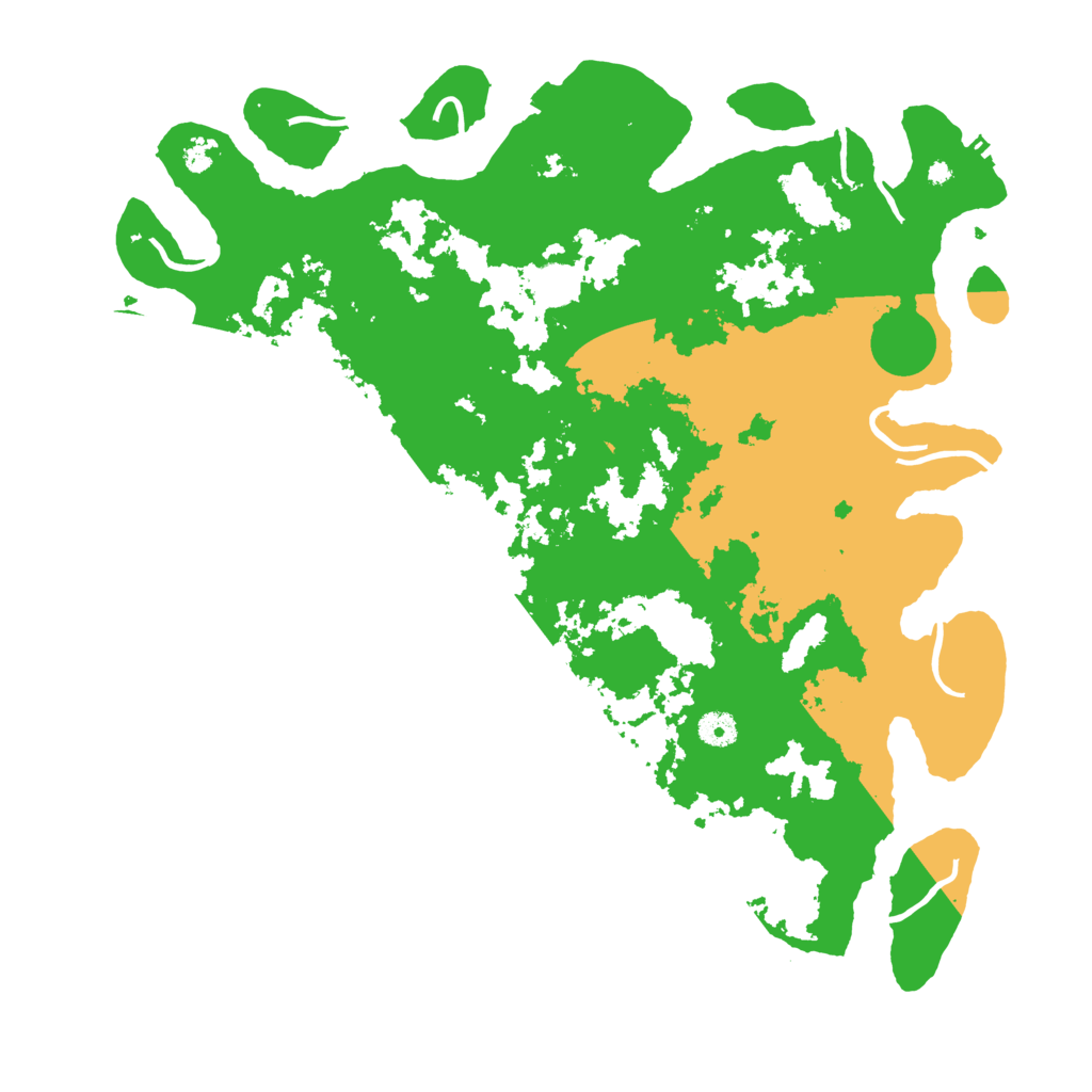 Biome Rust Map: Procedural Map, Size: 4400, Seed: 28103974