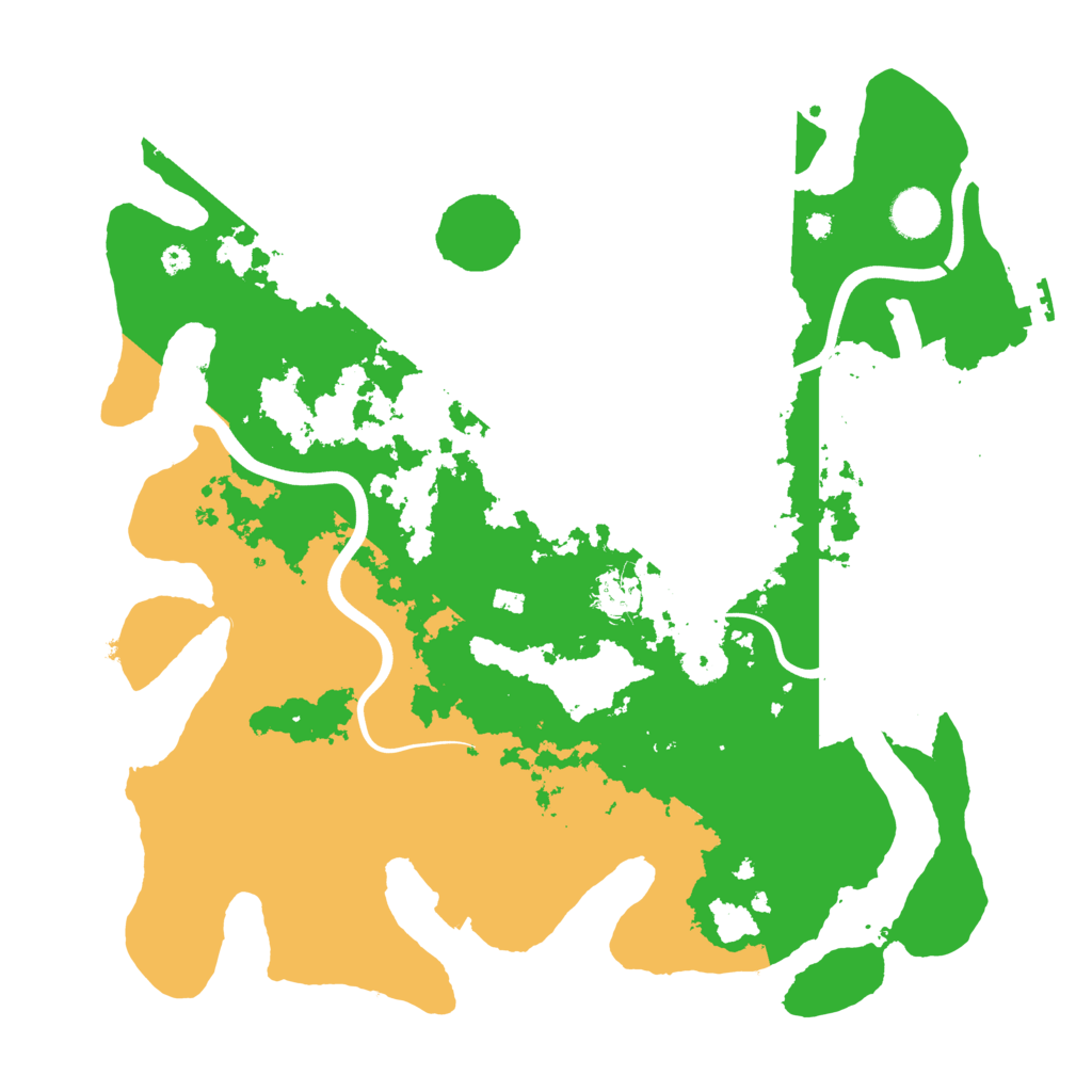 Biome Rust Map: Procedural Map, Size: 3850, Seed: 3157338