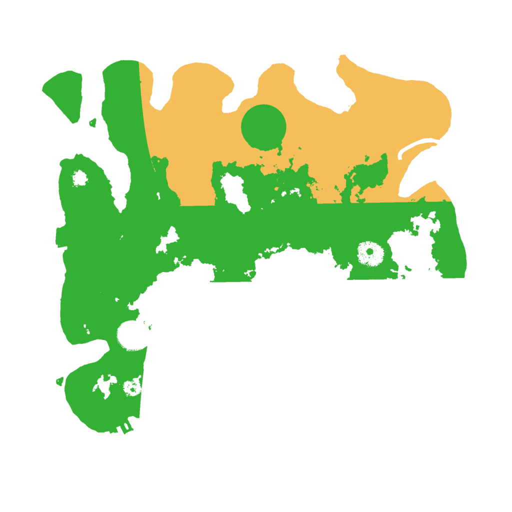 Biome Rust Map: Procedural Map, Size: 3000, Seed: 29197