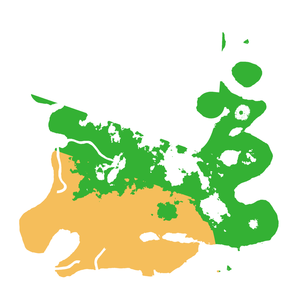 Biome Rust Map: Procedural Map, Size: 3000, Seed: 967654985