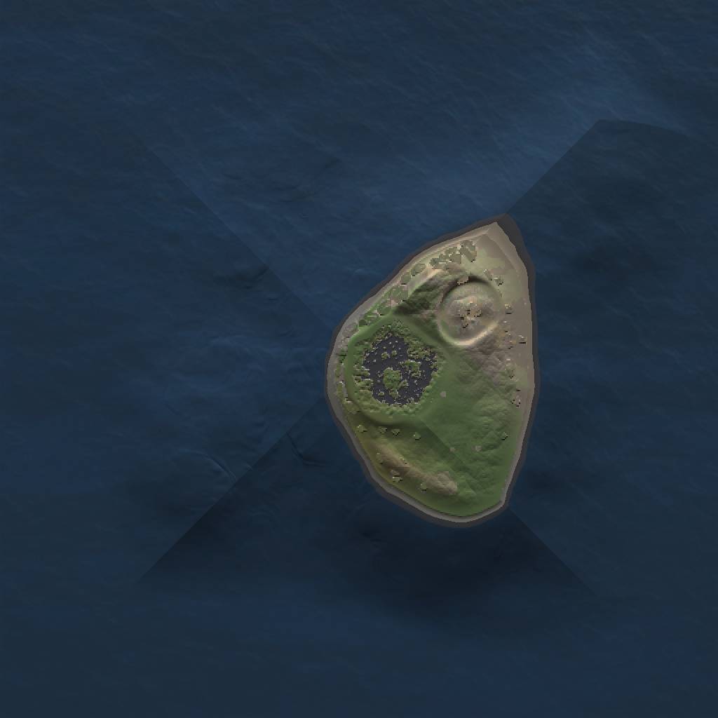 Rust Map: Procedural Map, Size: 1000, Seed: 1212602582, 3 Monuments