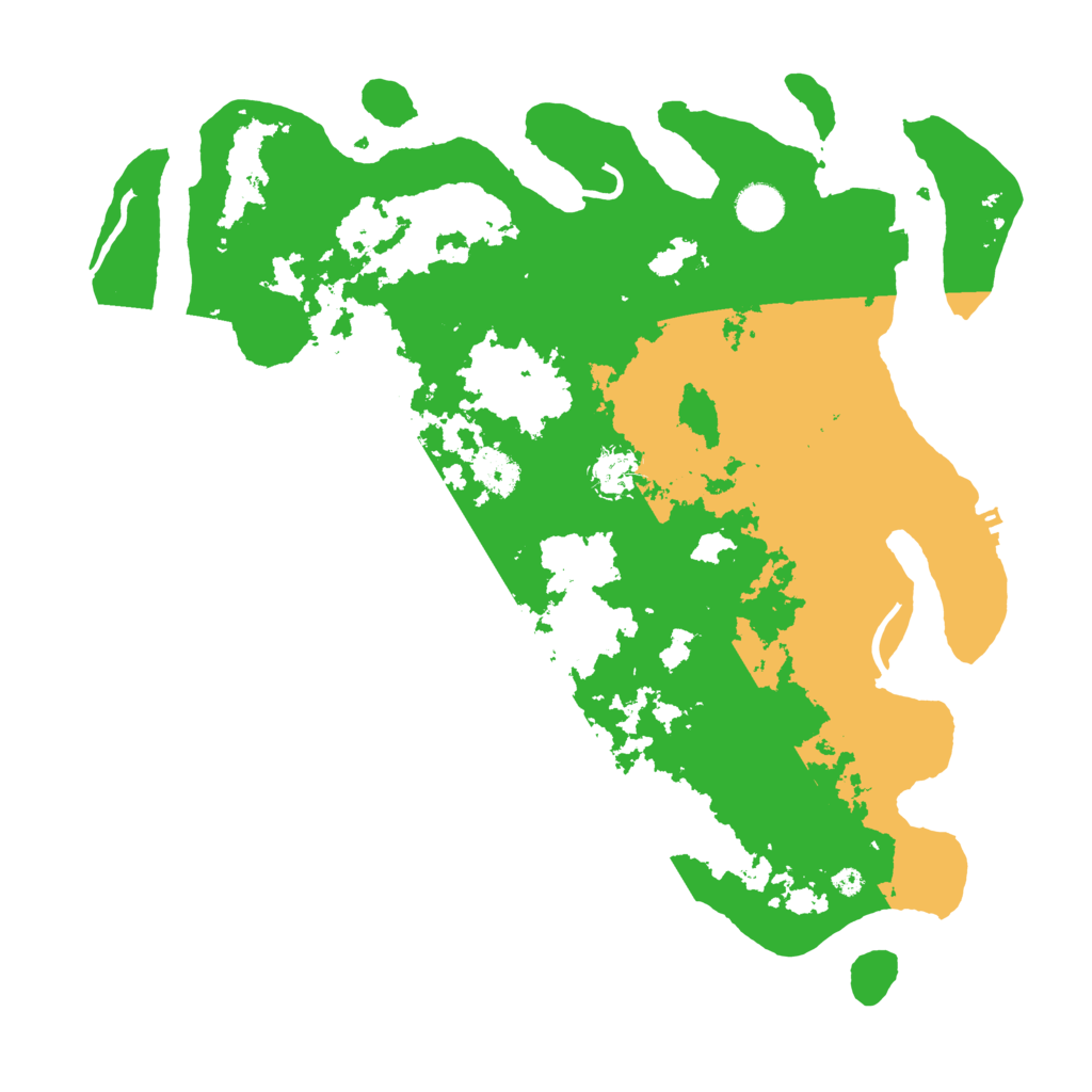 Biome Rust Map: Procedural Map, Size: 4000, Seed: 66856