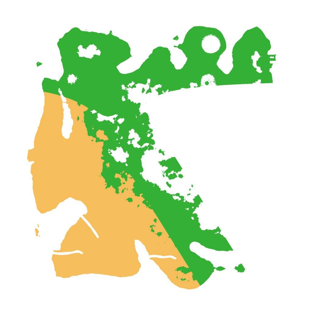 Biome Rust Map: Procedural Map, Size: 3000, Seed: 57580813
