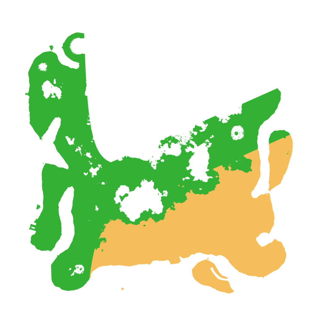 Biome Rust Map: Procedural Map, Size: 3450, Seed: 60053394