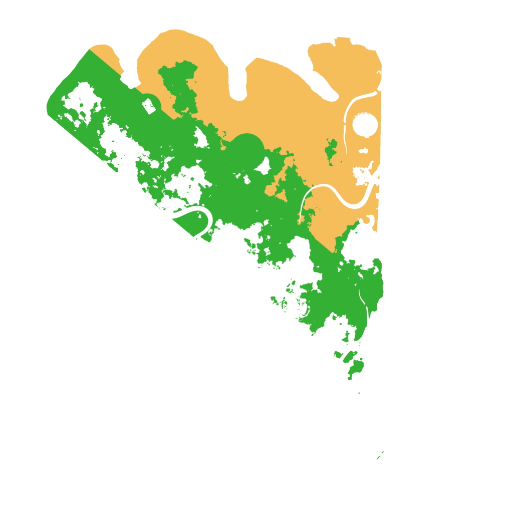 Biome Rust Map: Procedural Map, Size: 3850, Seed: 35635114