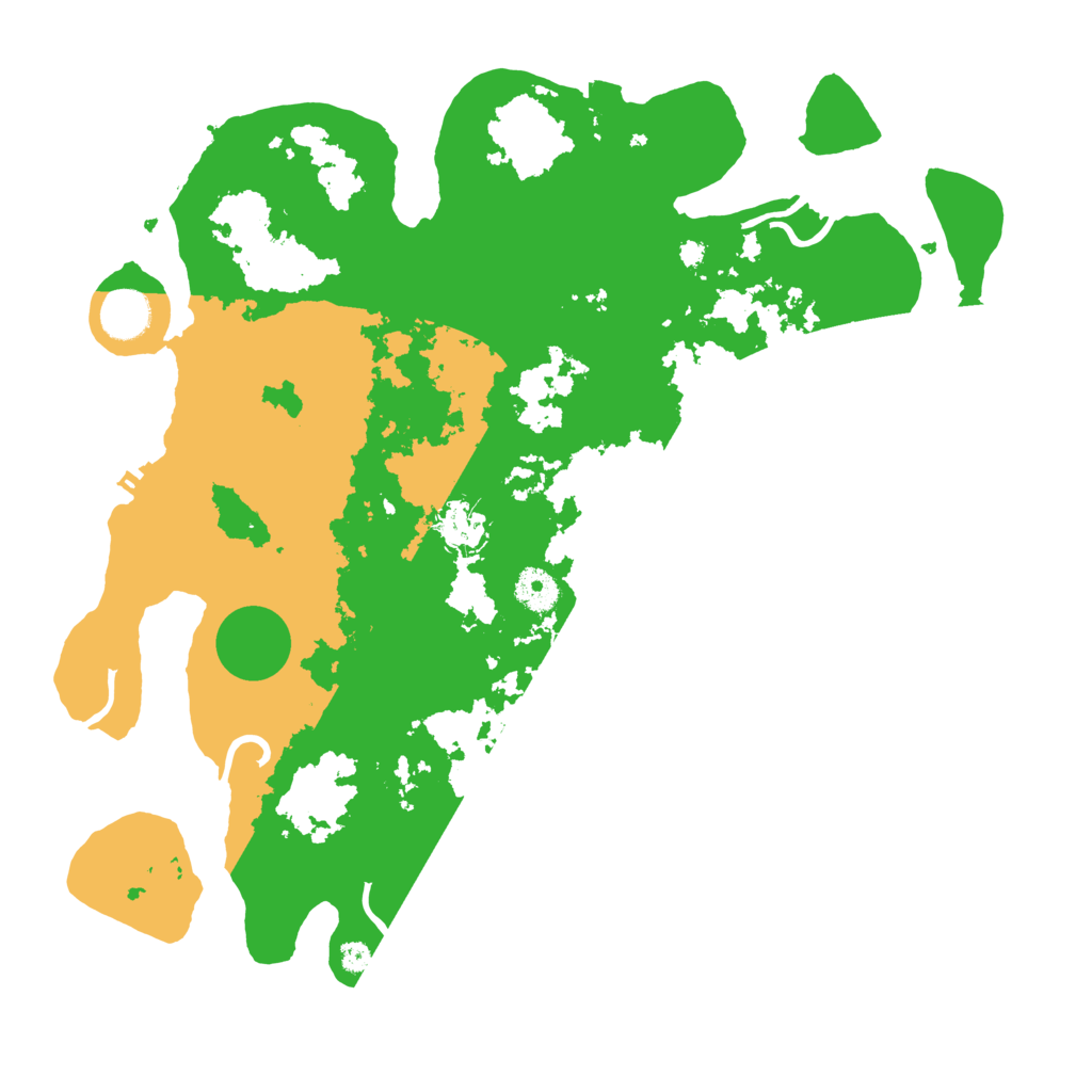 Biome Rust Map: Procedural Map, Size: 3850, Seed: 46913411